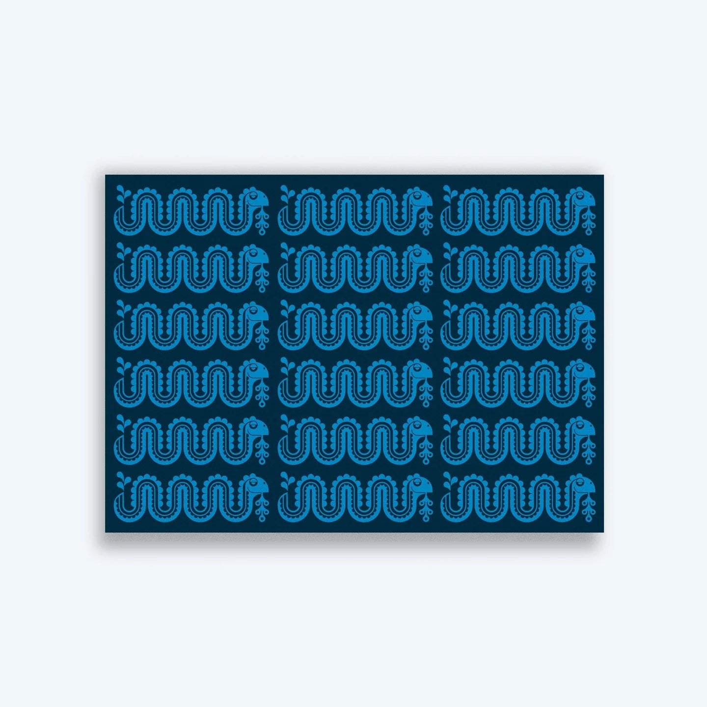 DOUBLE SIDED NESSIE GIFT WRAP | 3 SHEETS ROLLED - OTHERLETTERS