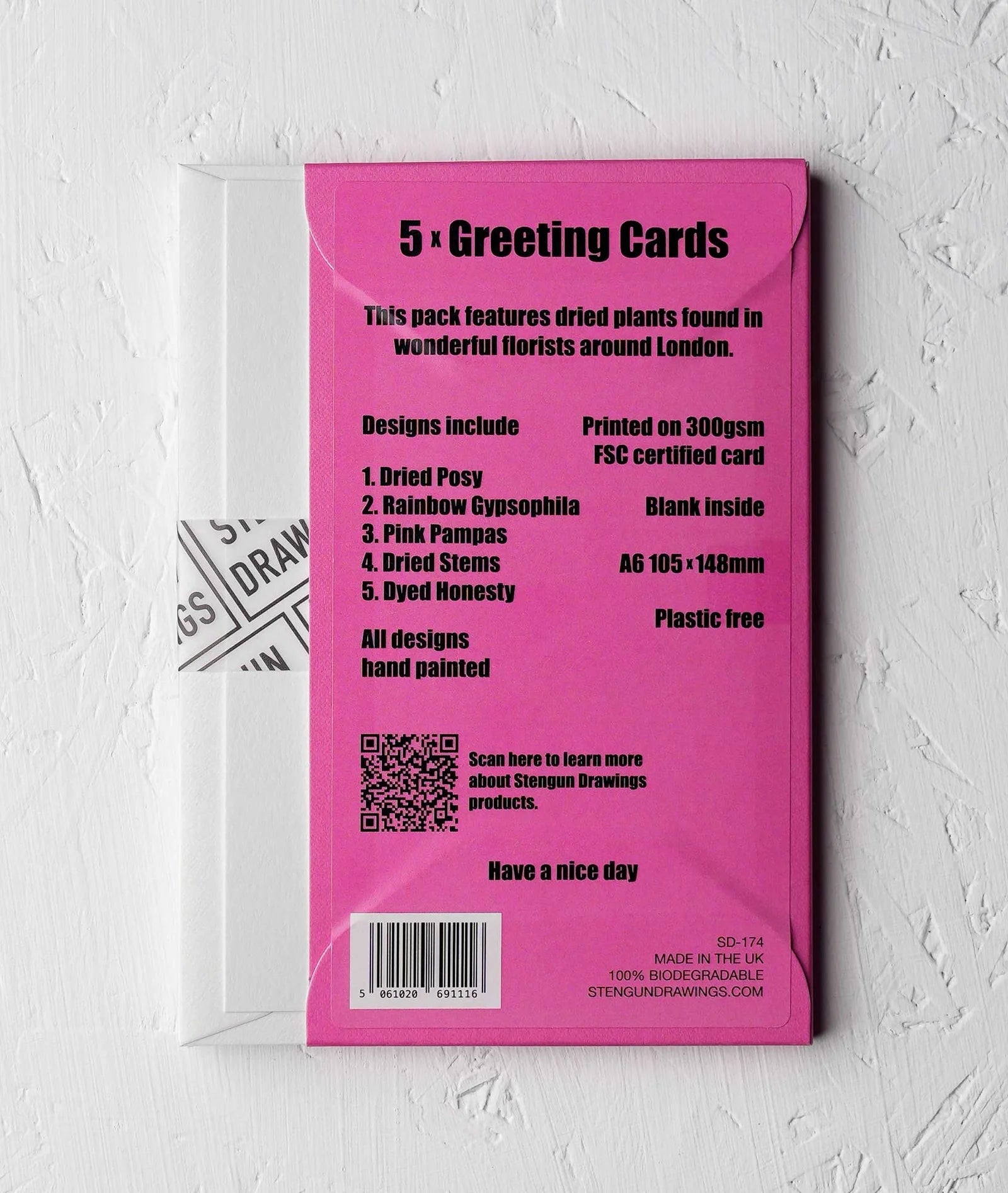 DRIED PACK | CARDS BY STENGUN - OTHERLETTERS