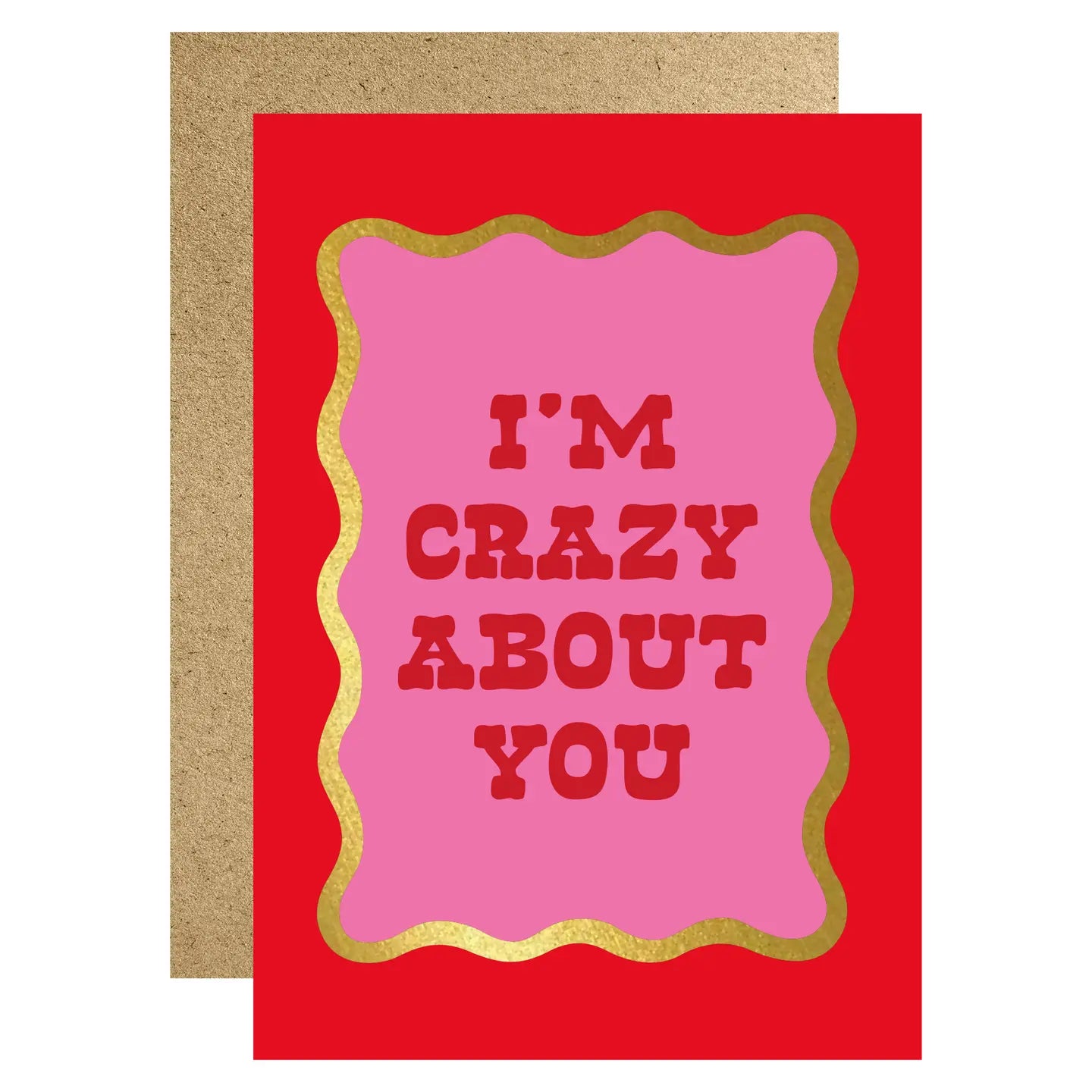 I"M CRAZY ABOUT YOU SCALLOP | CARD BY LUCKY INK - OTHERLETTERS