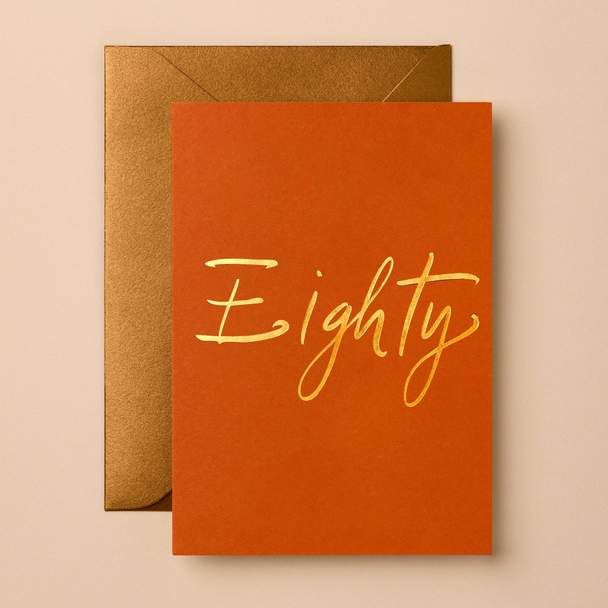EIGHTY | CARD BY GABRIELLE & CELINE - OTHERLETTERS