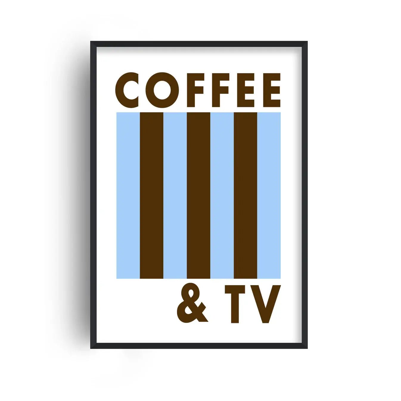 COFFEE & TV A4 PRINT | FANCLUB PRINTS - OTHERLETTERS