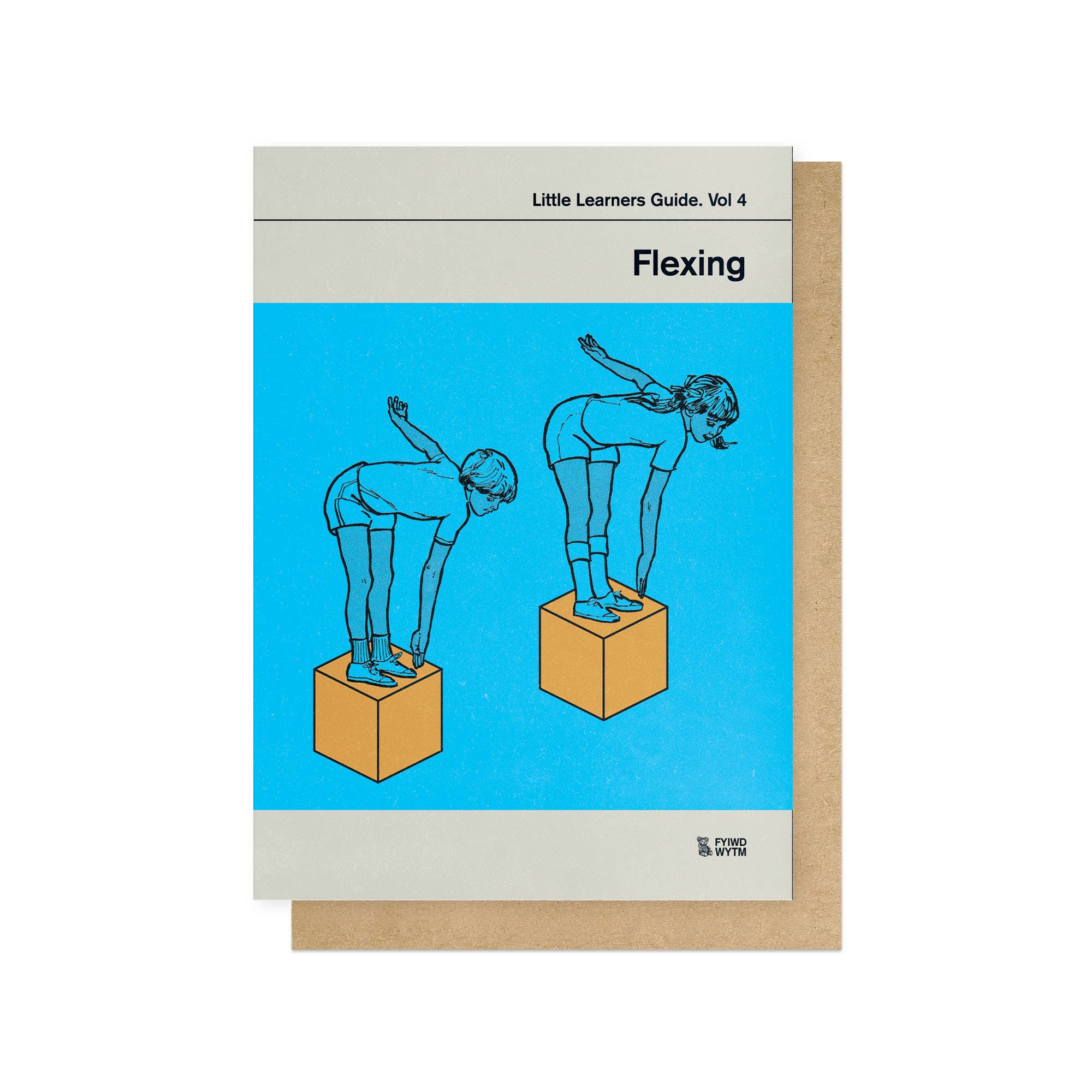 FLEXING | CARD BY EAST END PRINTS - OTHERLETTERS