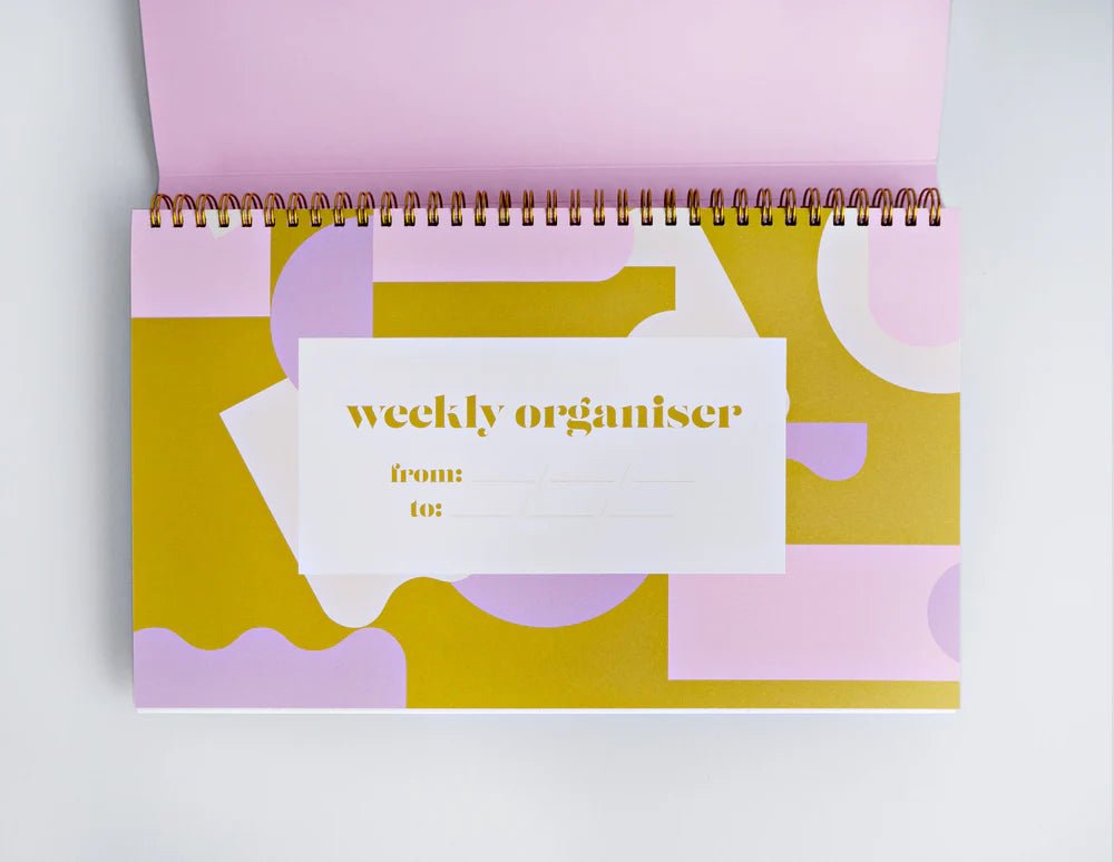 FLORA WEEKLY ORGANISER BOOK | THE COMPLETIST - OTHERLETTERS