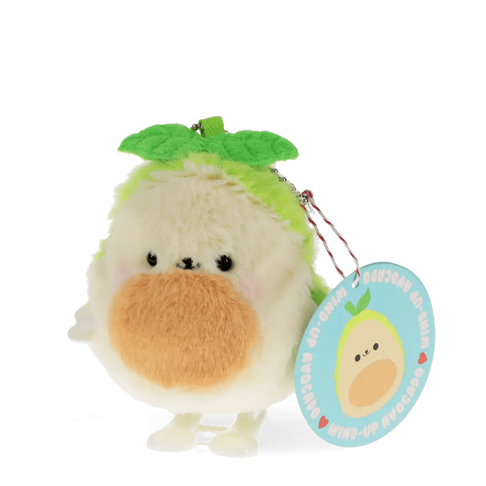 FLUFFY WIND UP TOY AVOCADO - OTHERLETTERS