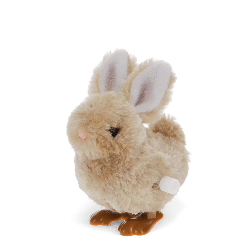 FLUFFY WIND UP TOY BUNNY - OTHERLETTERS