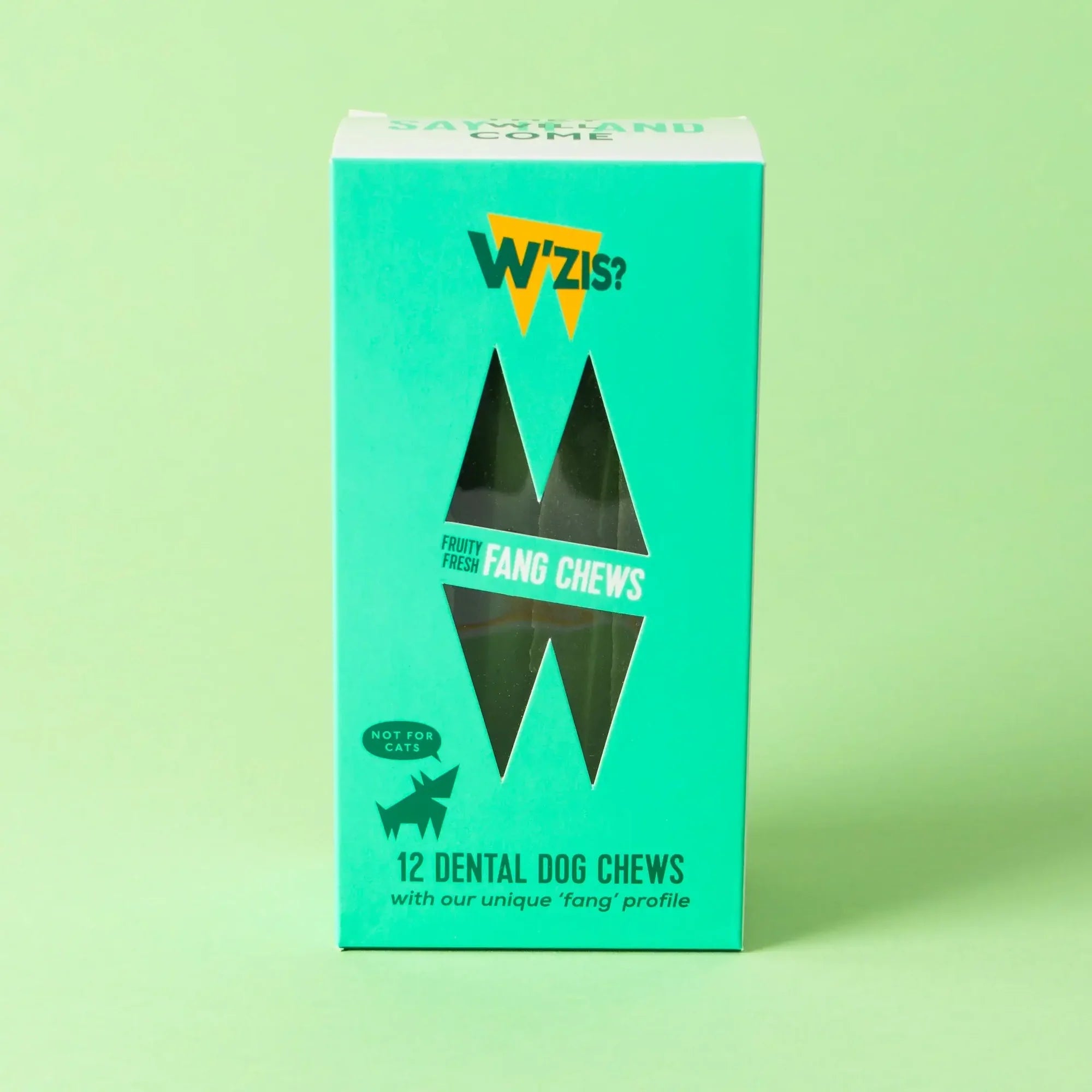 FRUITY FRESH FANG CHEWS DOG DENTAL STICKS - OTHERLETTERS