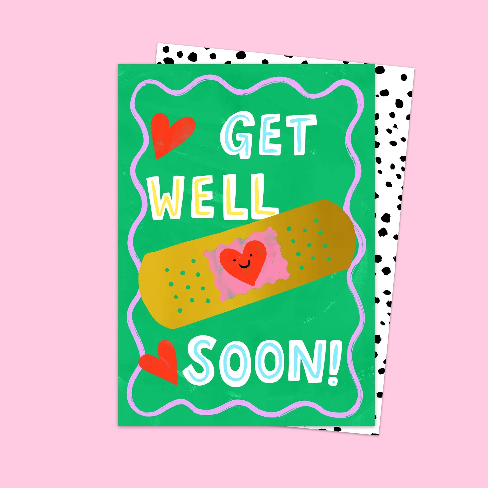 GET WELL SOON (GOLD PLASTER) | CARD BY ELEANOR BOWMER - OTHERLETTERS