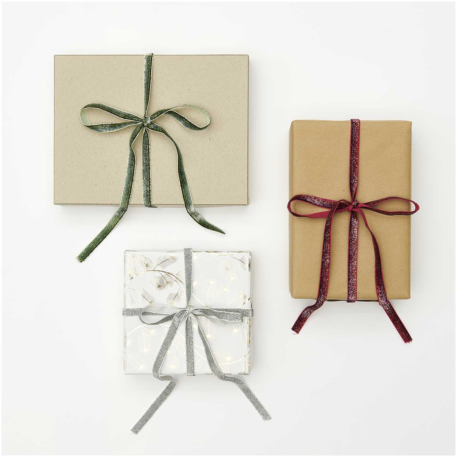 GLITTER RIBBON IRIDESCENT 10mm - OTHERLETTERS