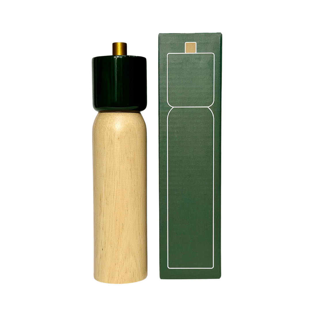 GREEN & GOLD SALT & PEPPER GRINDER | LARGE - OTHERLETTERS