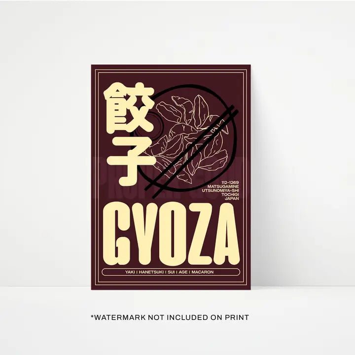 GYOZA | PRINT BY PROPER GOOD - OTHERLETTERS