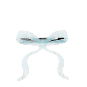 HAIR CLIP | BLUE BOW - OTHERLETTERS