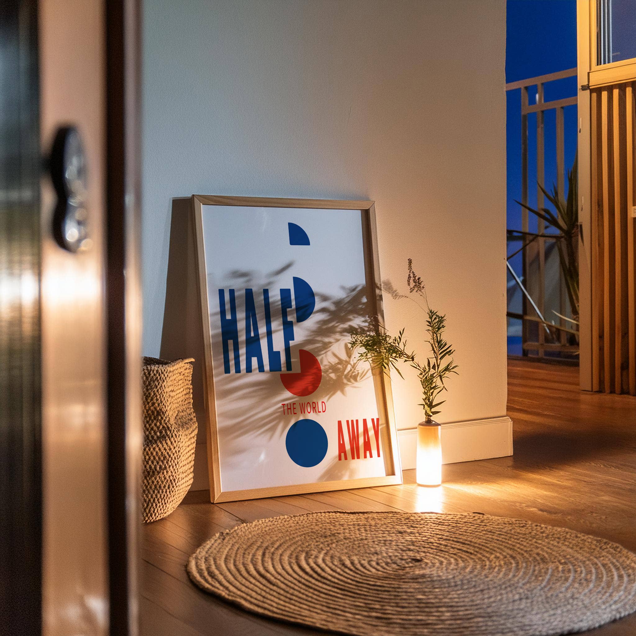 HALF THE WORLD AWAY A4 PRINT | FANCLUB PRINTS - OTHERLETTERS