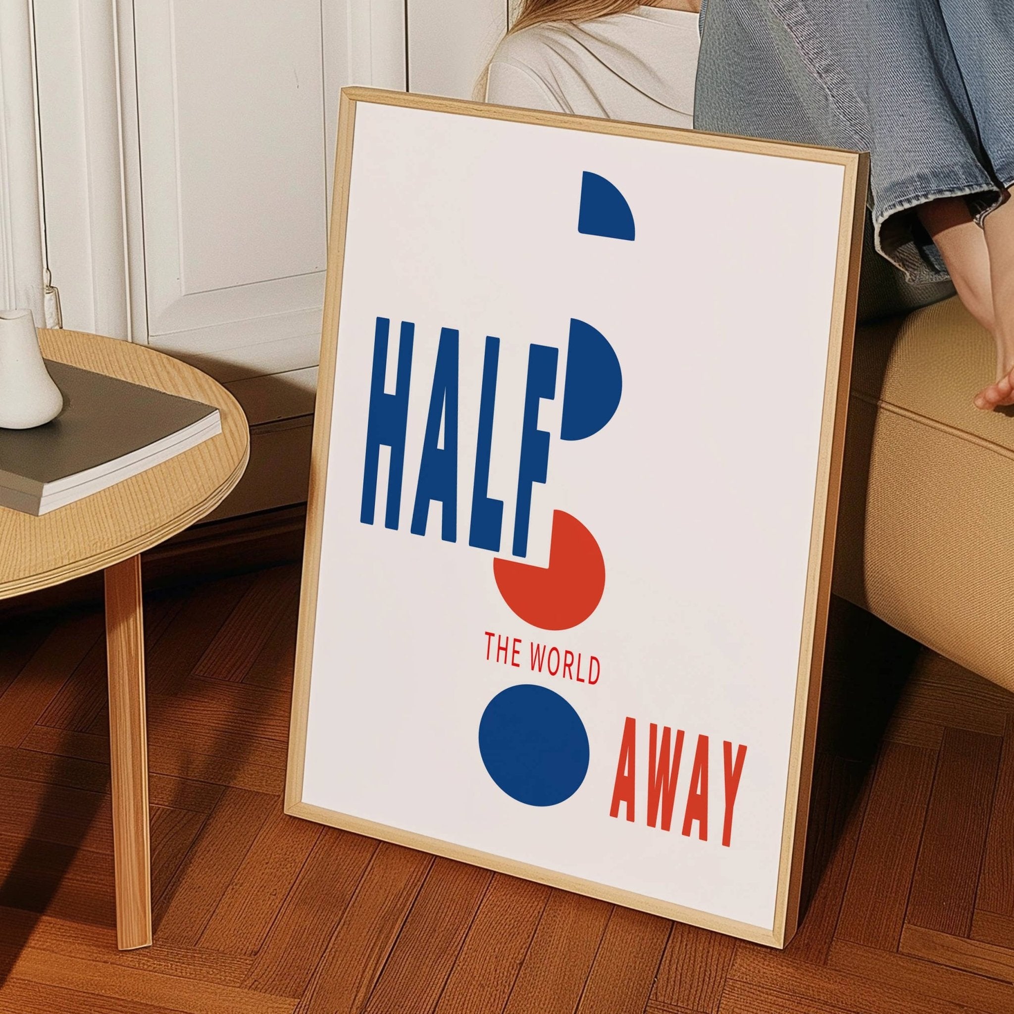 HALF THE WORLD AWAY A4 PRINT | FANCLUB PRINTS - OTHERLETTERS