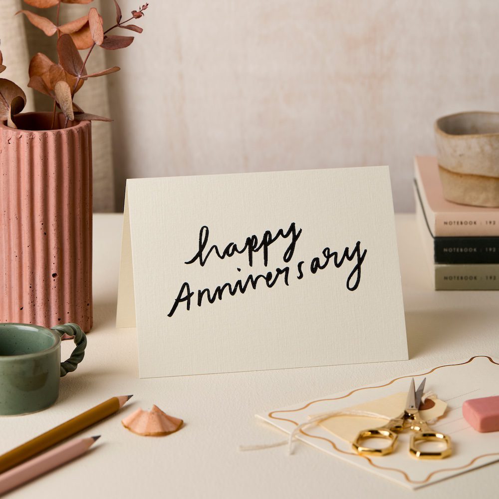 HAPPY ANNIVERSARY | CARD BY KATIE LEAMON - OTHERLETTERS