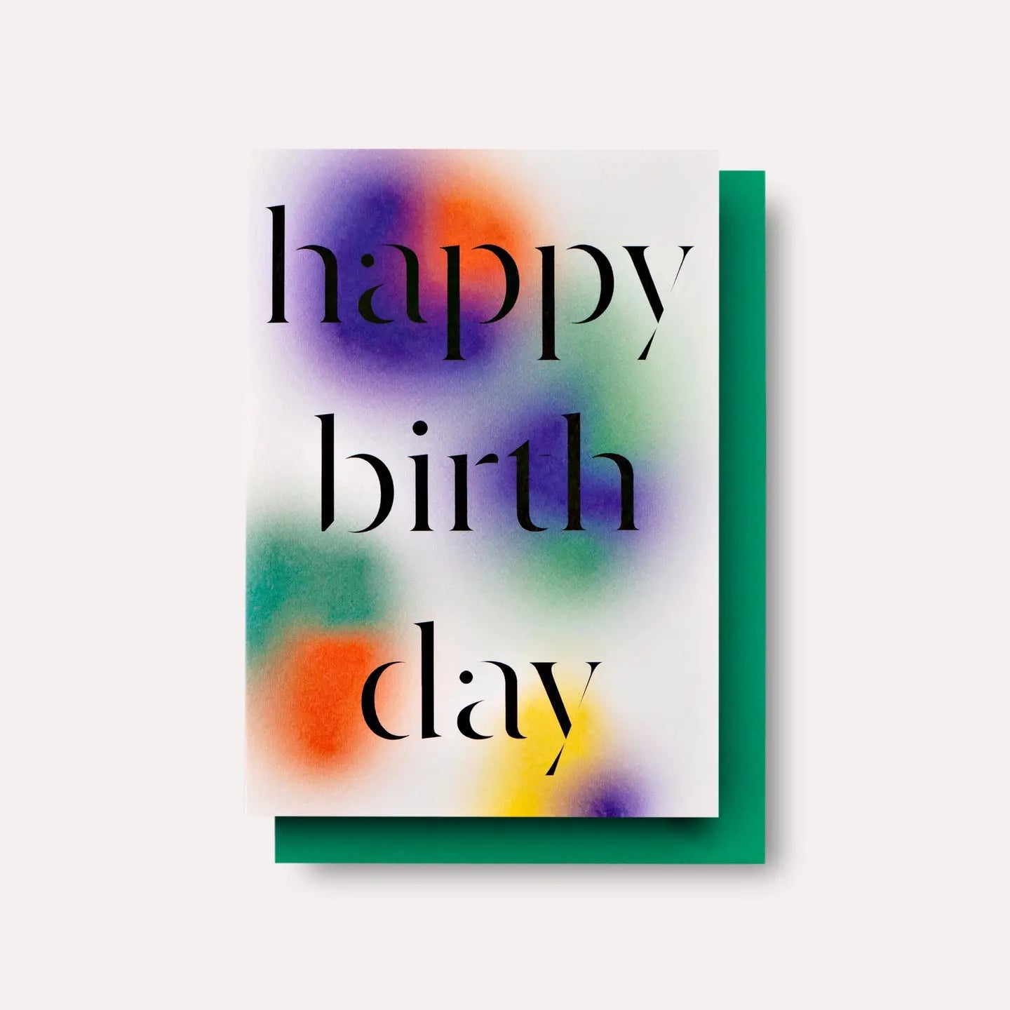 HAPPY BIRTHDAY (GRADIENT BIRTHDAY) | CARD BY THE COMPLETIST - OTHERLETTERS