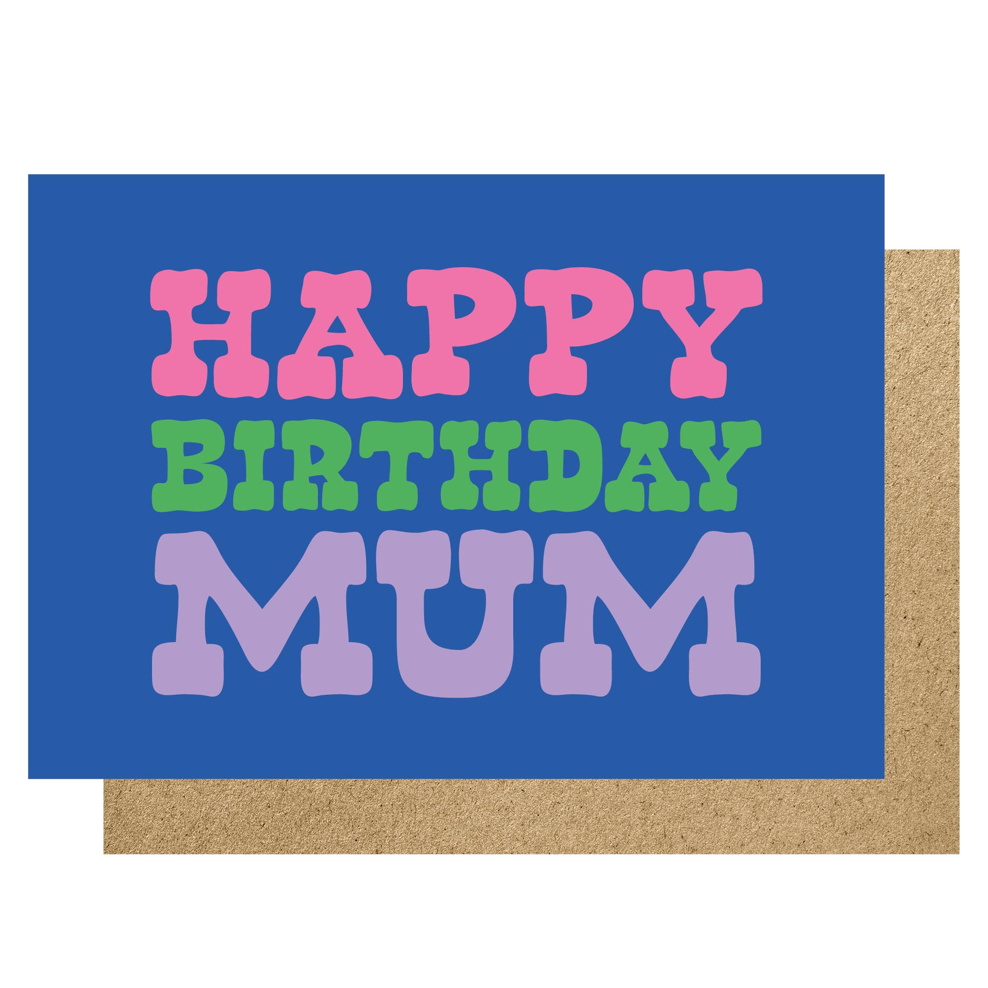 HAPPY BIRTHDAY MUM | CARD BY LUCKY INK - OTHERLETTERS