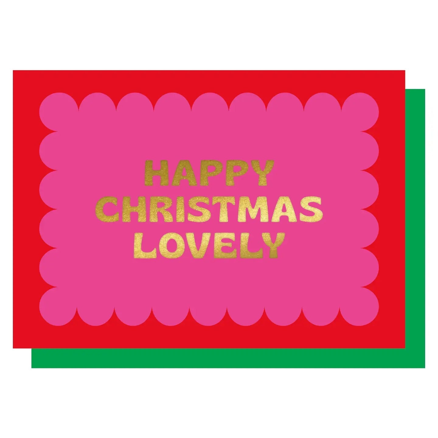 HAPPY CHRISTMAS LOVELY | CARD BY LOVELY INK - OTHERLETTERS