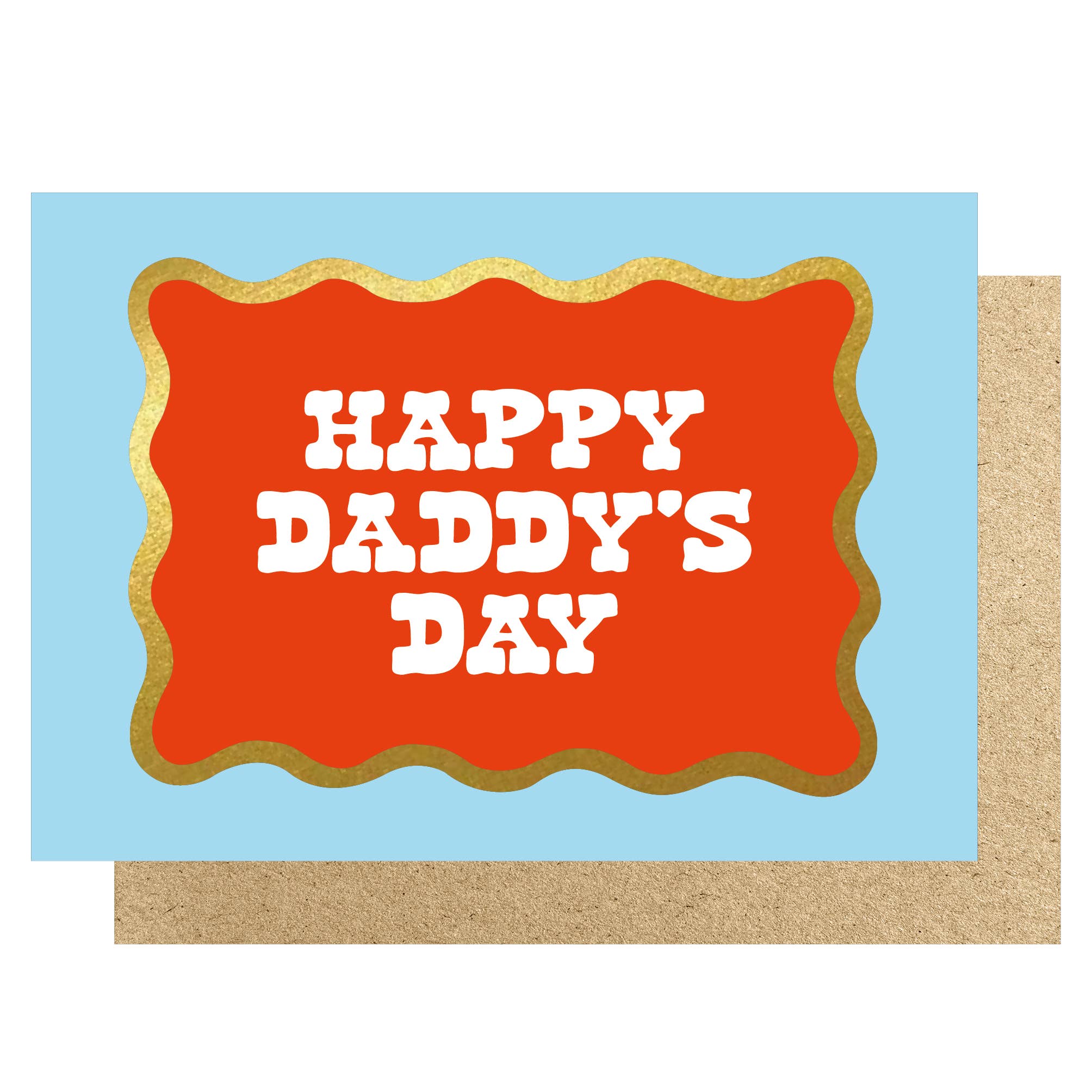 HAPPY DADDY'S DAY FOIL | CARD BY LUCKY INK - OTHERLETTERS