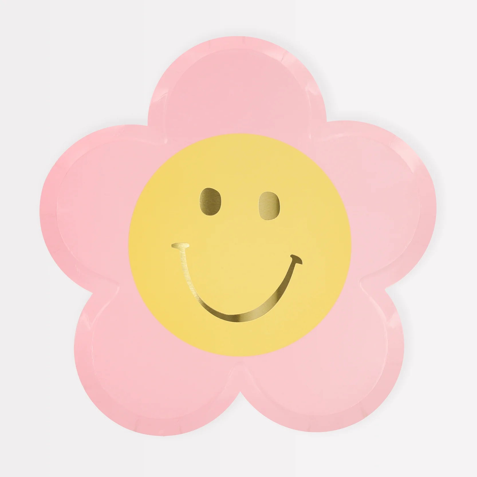 HAPPY FACE FLOWER PLATES - OTHERLETTERS