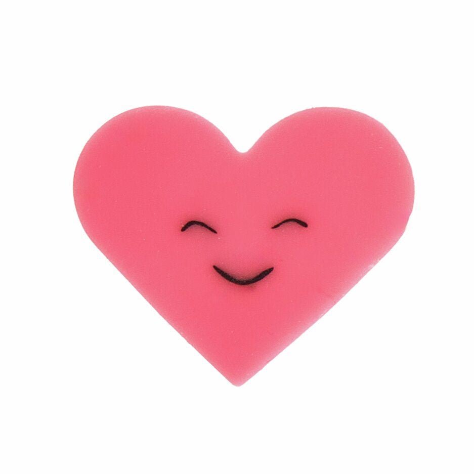 HAPPY HEARTS ERASERS | RED OR PINK - OTHERLETTERS