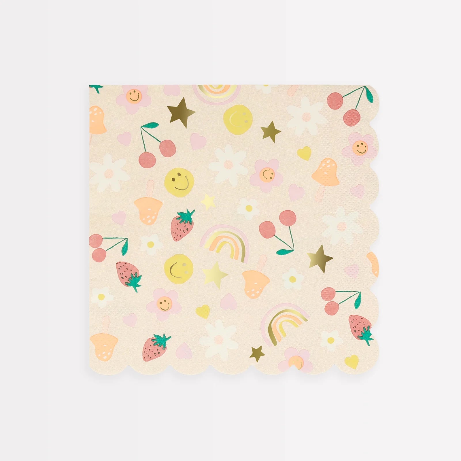 HAPPY ICONS LARGE NAPKINS - OTHERLETTERS