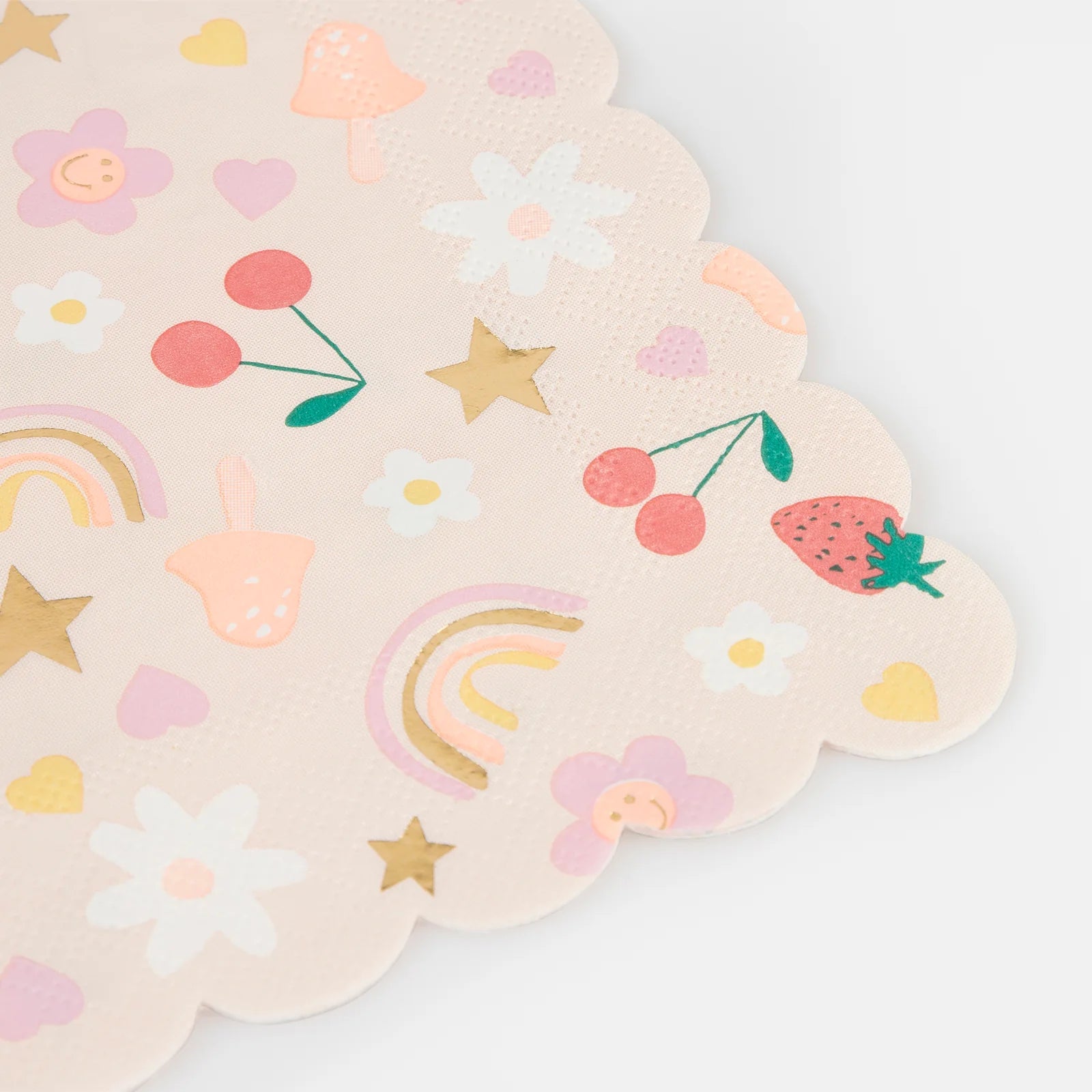 HAPPY ICONS LARGE NAPKINS - OTHERLETTERS