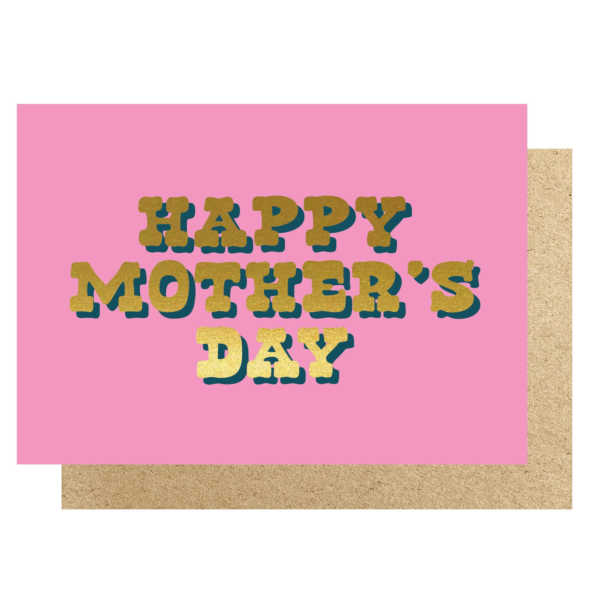HAPPY MOTHER'S DAY PINK | CARD BY LUCKY INK - OTHERLETTERS