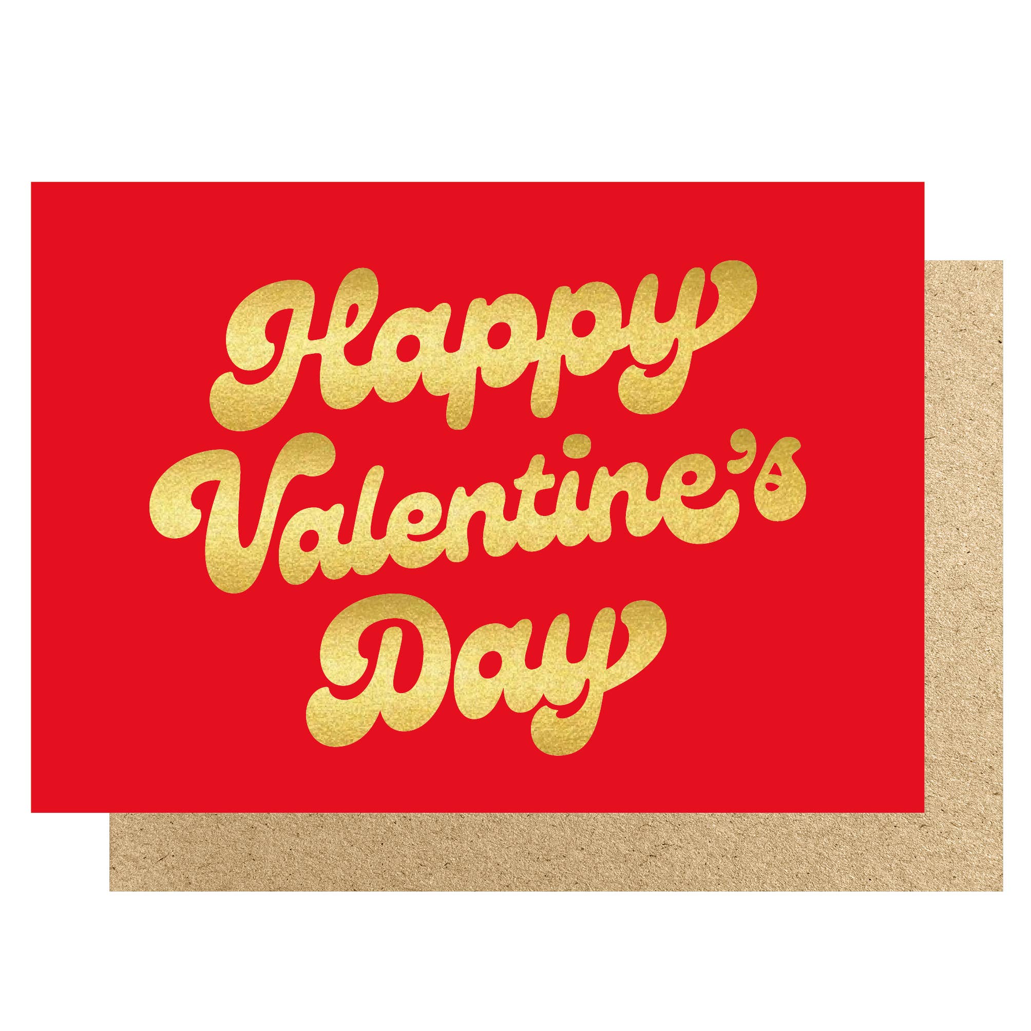 HAPPY VALENTINE'S DAY RED | CARD BY LUCKY INK - OTHERLETTERS