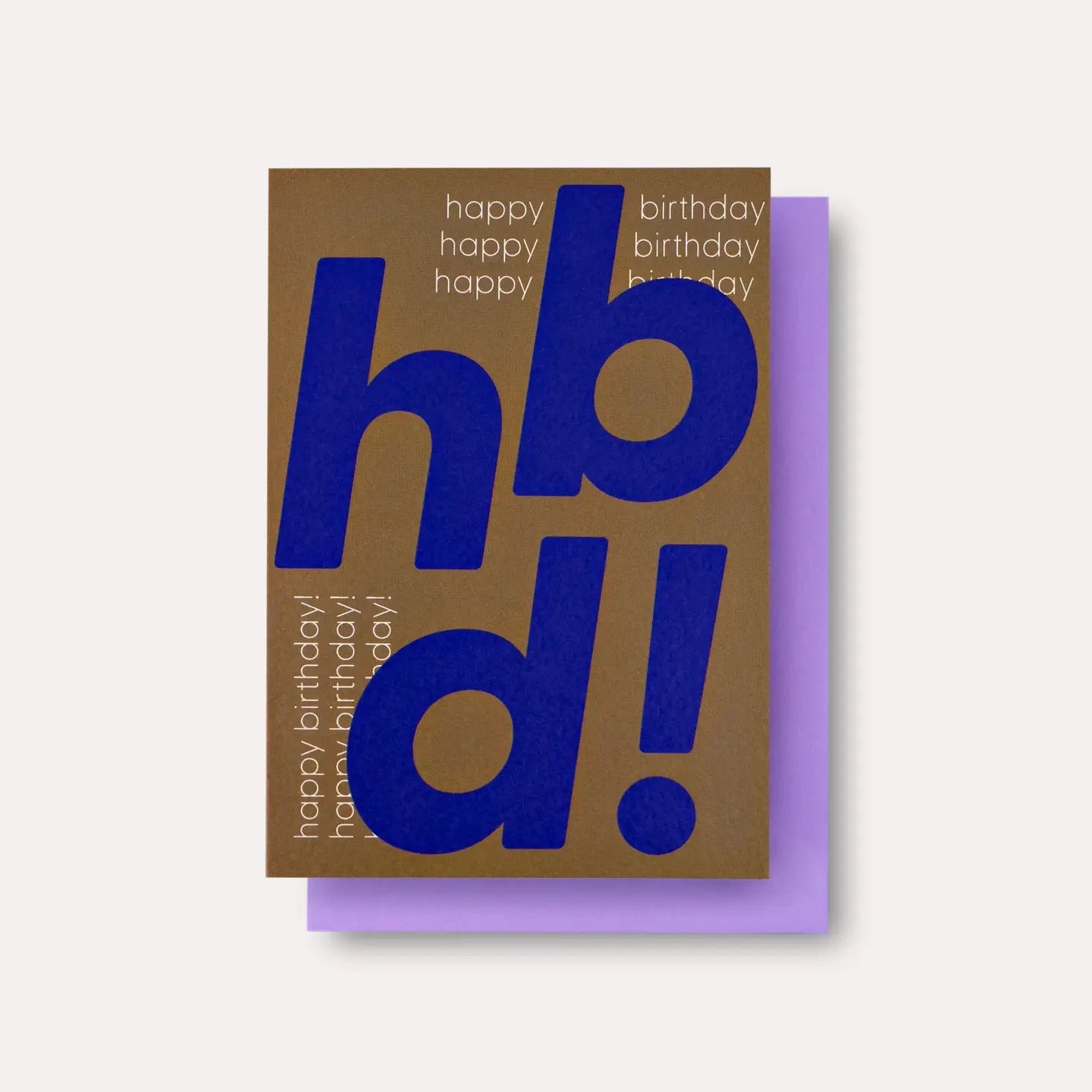 HBD! BIRTHDAY | CARD BY THE COMPLETIST - OTHERLETTERS