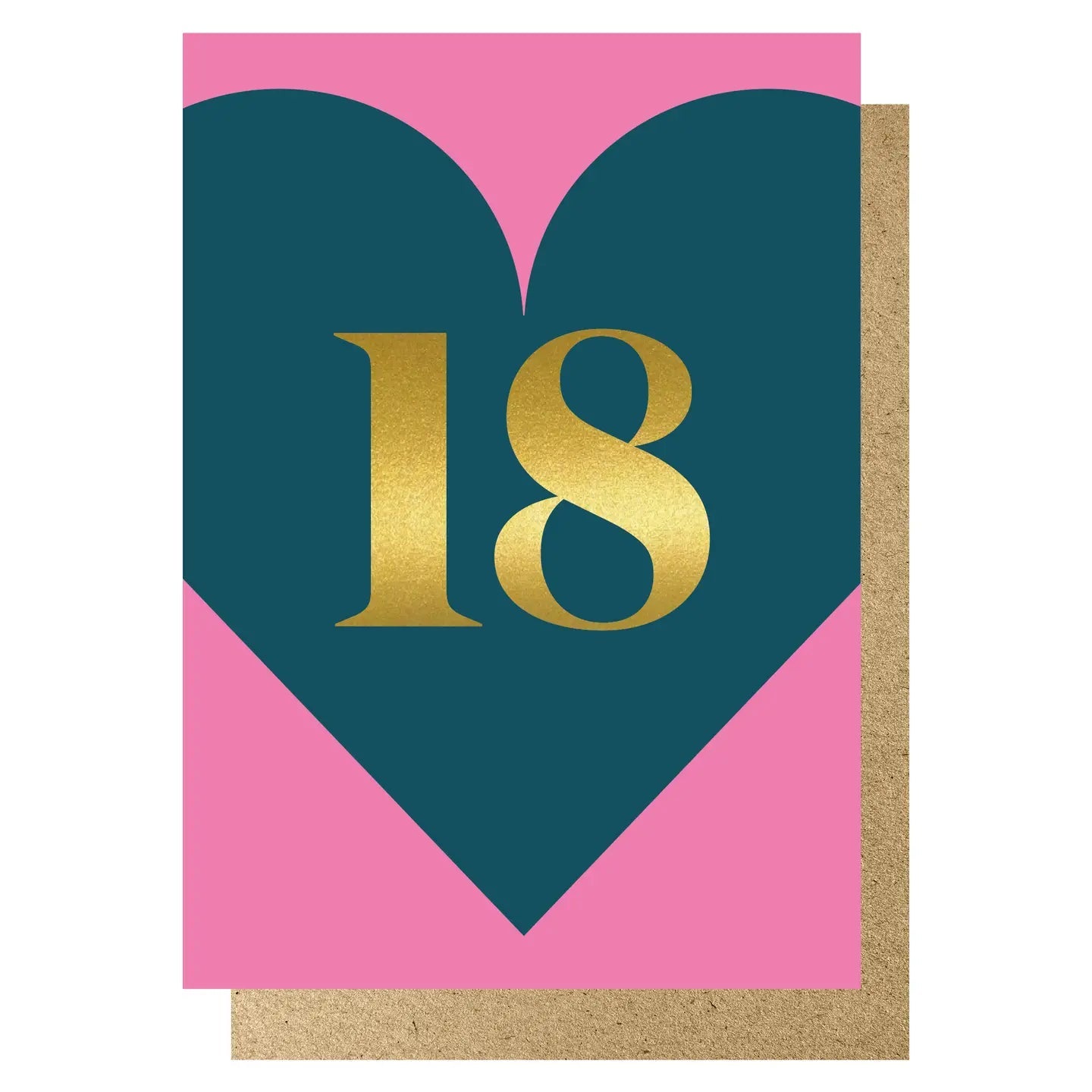 HEART AGE 18 (PINK & BLUE) | CARD BY LUCKY INK - OTHERLETTERS