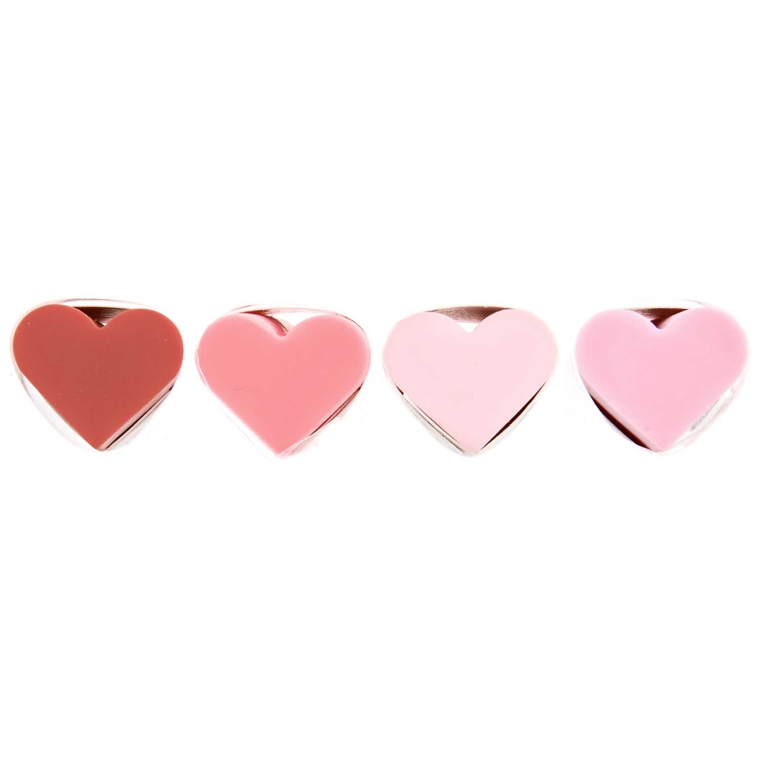 HEART ERASER (ASSORTED PINKS AND RED) - OTHERLETTERS