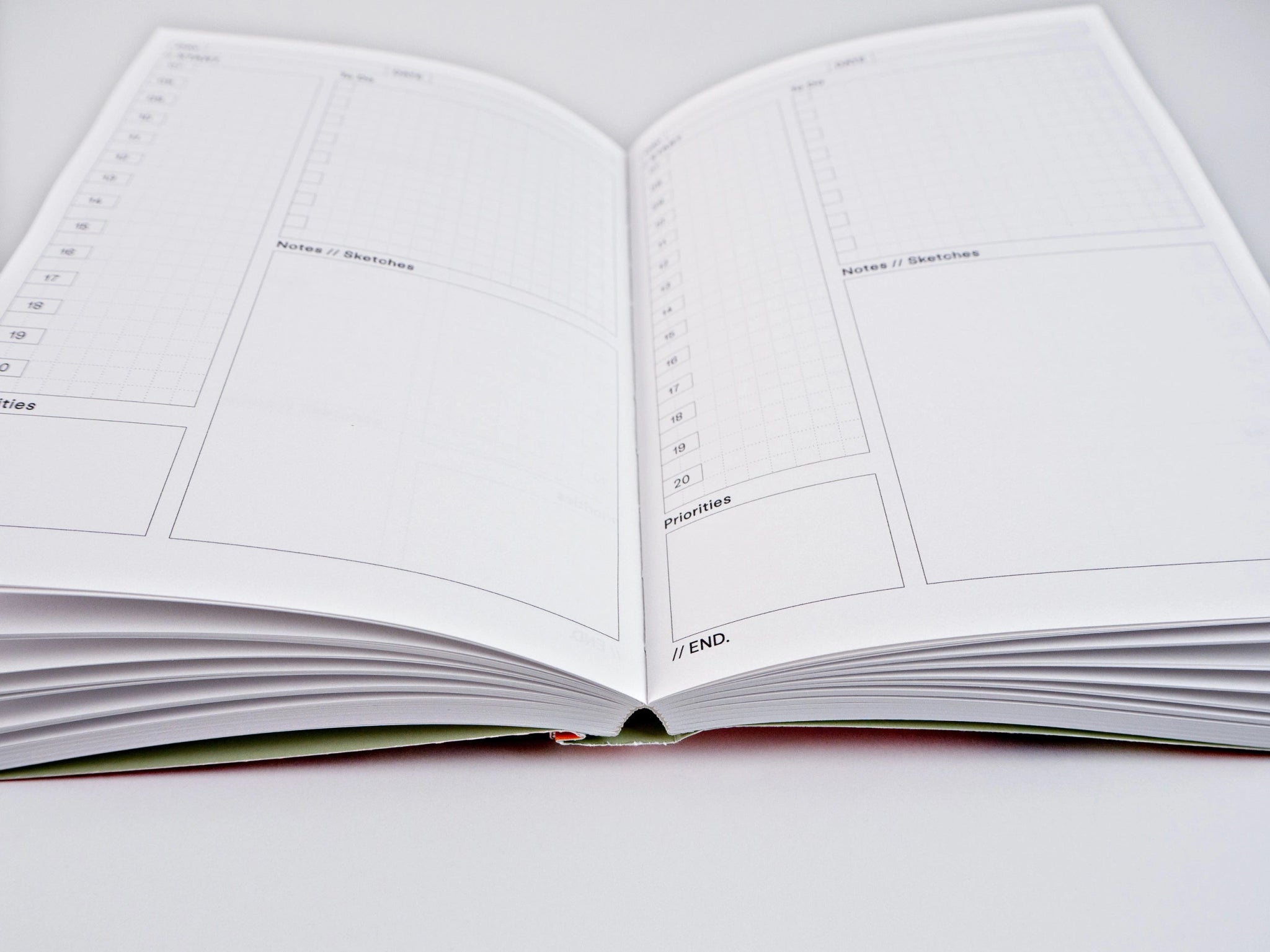 HILDY UNDATED DAILY PLANNER | BY THE COMPLETIST - OTHERLETTERS