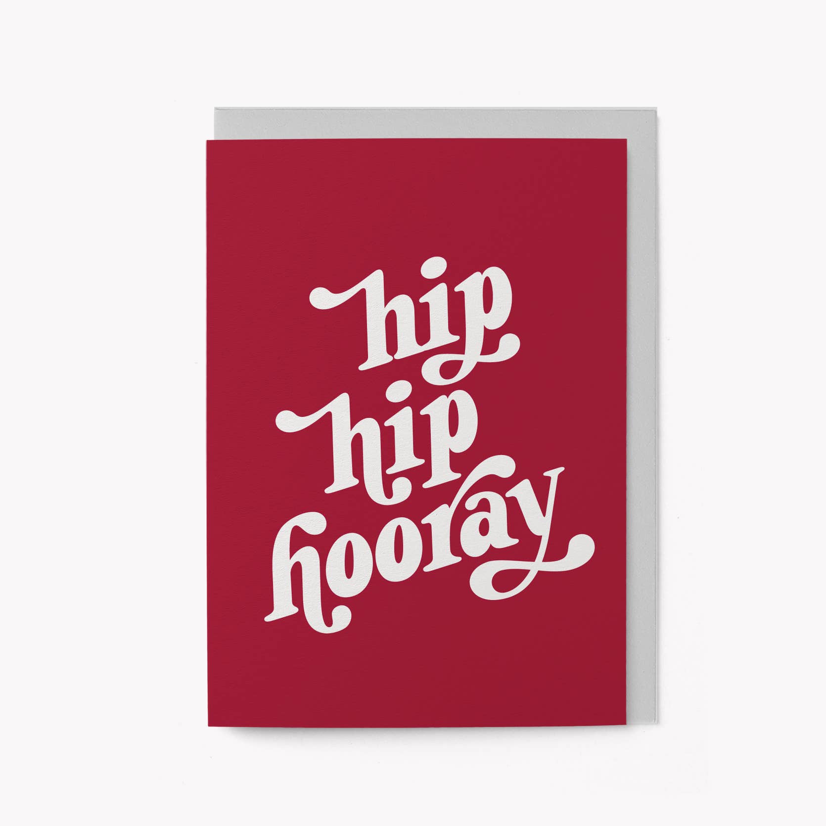 HIP HIP HOORAY | CARD BY GRAPHIC FACTORY - OTHERLETTERS