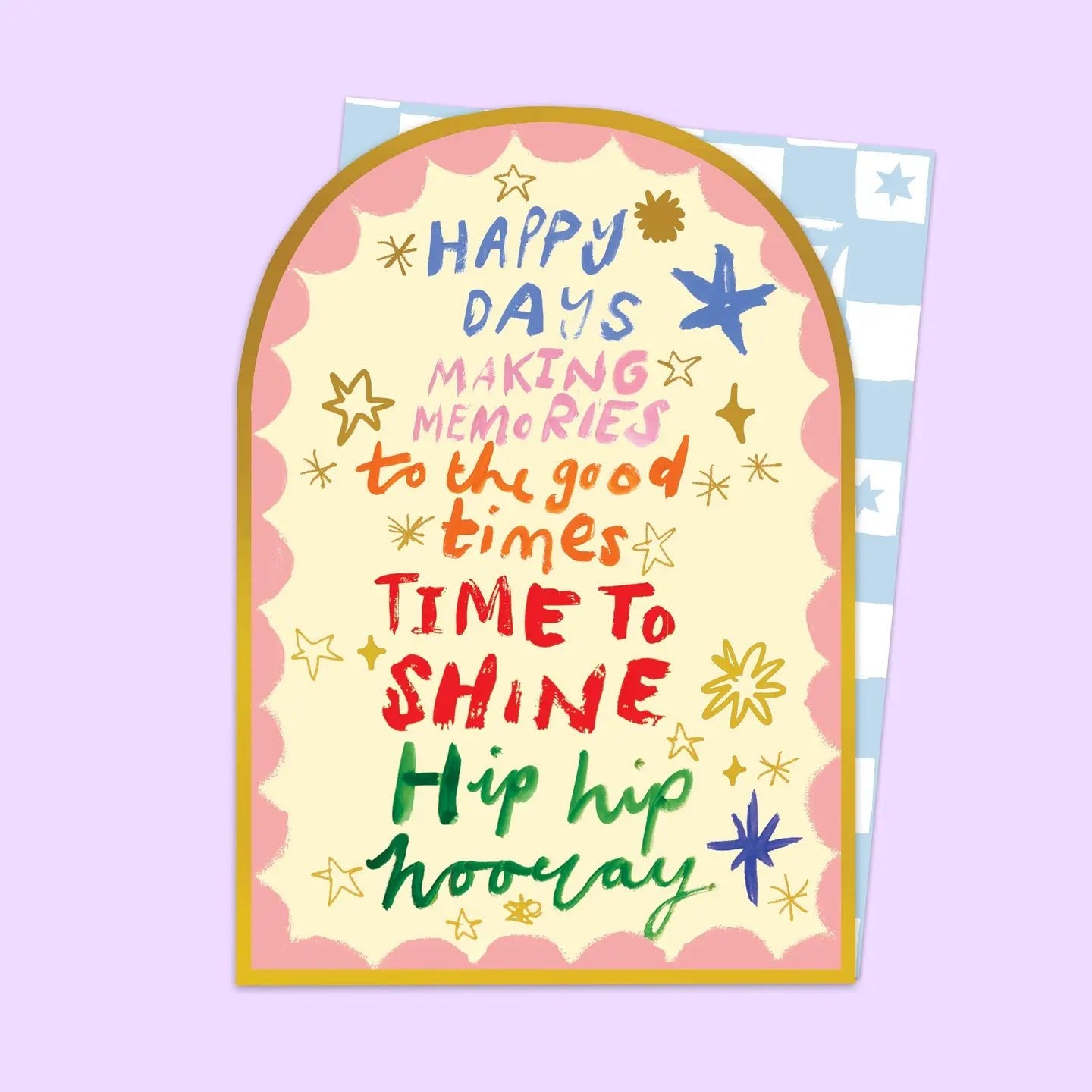 HOORAY ARCHED | CARD BY ELEANOR BOWMER - OTHERLETTERS