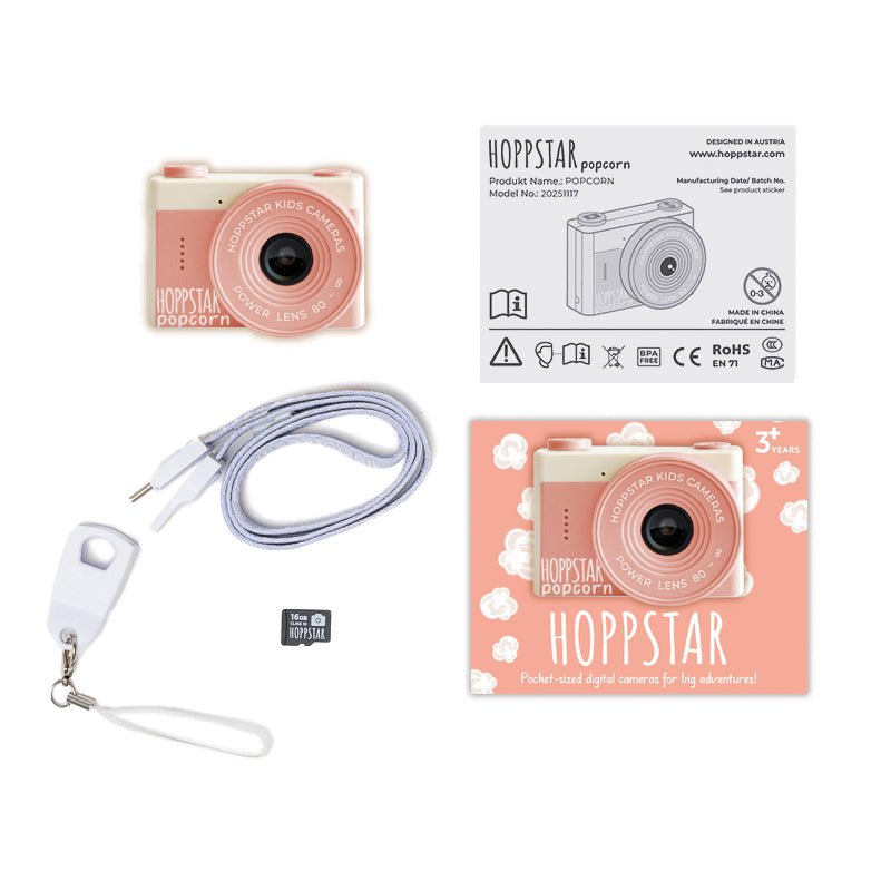 HOPPSTAR POPCORN KIDS CAMERA | SORBET - OTHERLETTERS