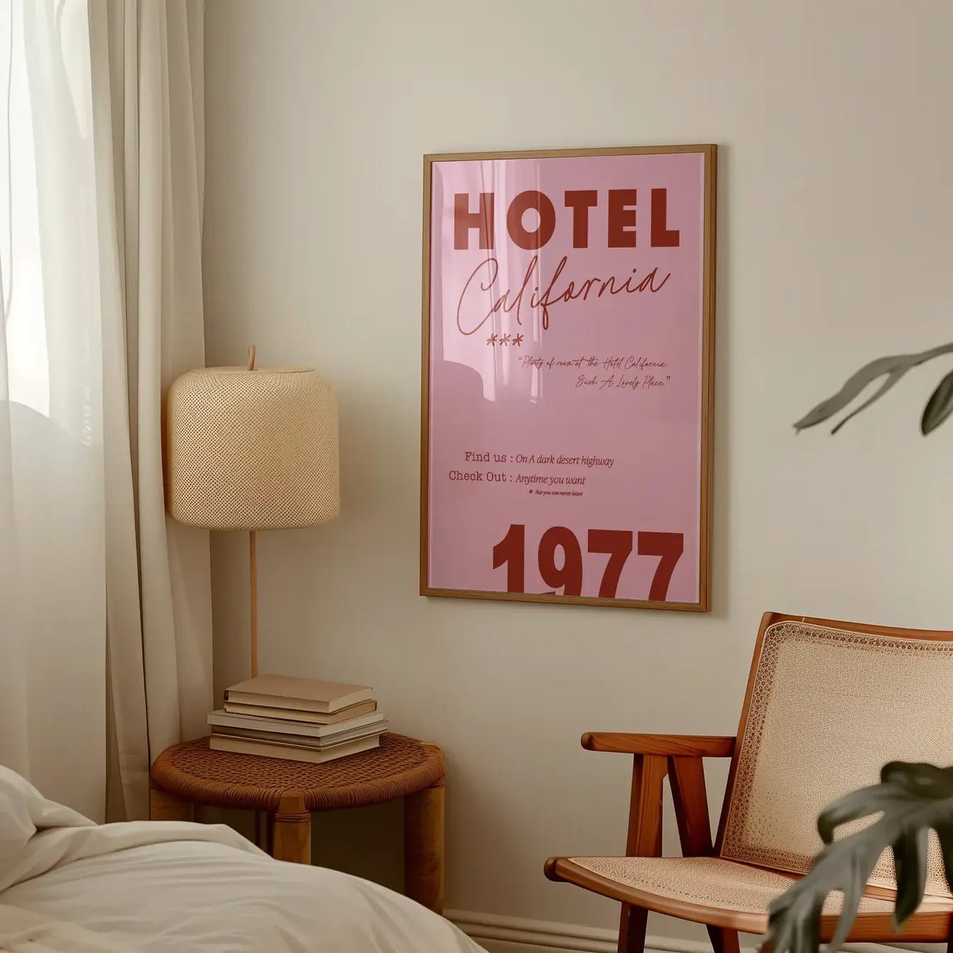 HOTEL CALIFORNIA A4 PRINT | FANCLUB PRINTS| - OTHERLETTERS