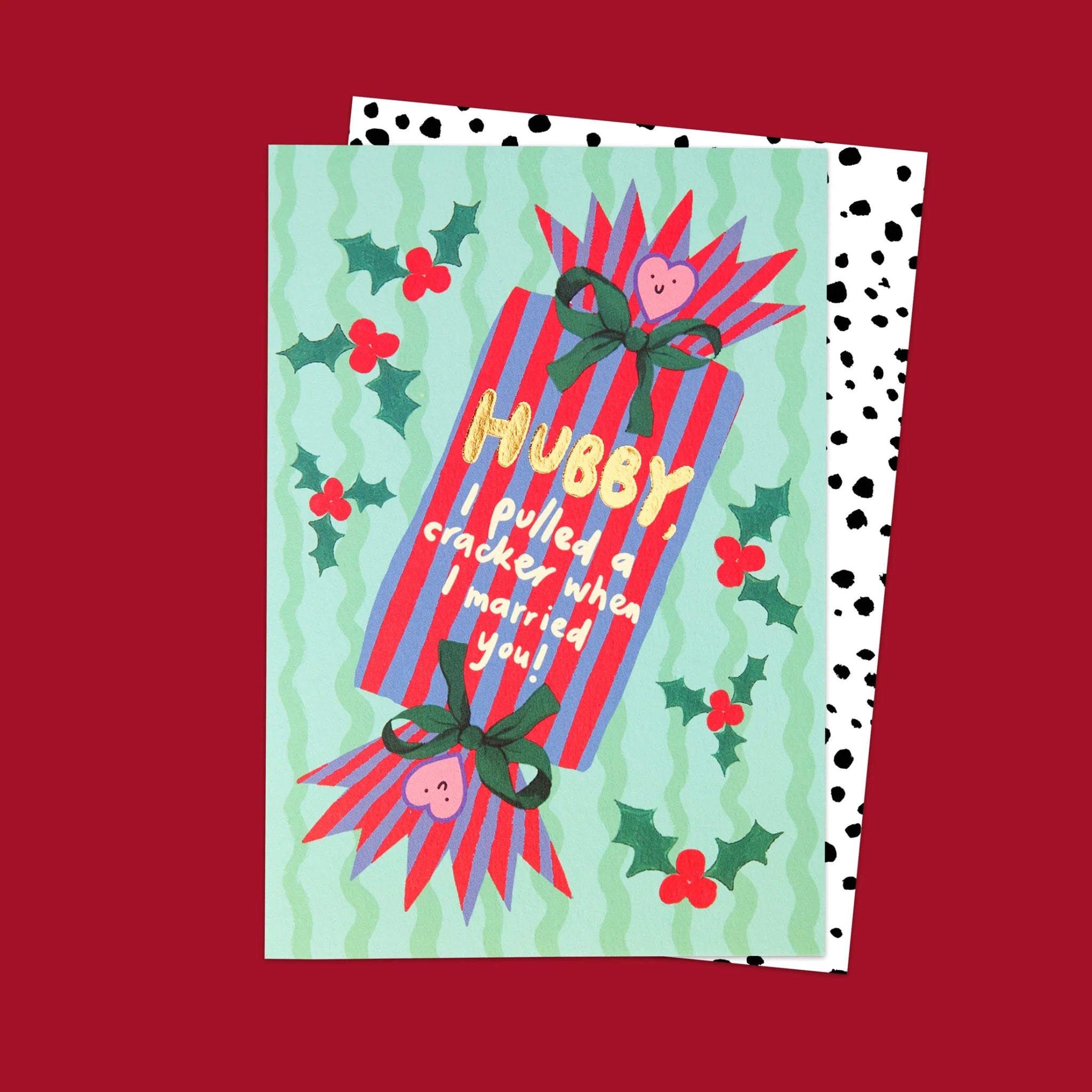 HUBBY CRACKER | CARD BY ELEANOR BOWMER - OTHERLETTERS