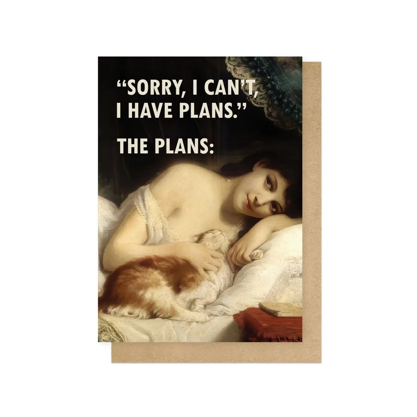 I HAVE PLANS | CARD BY EAST END PRINTS - OTHERLETTERS