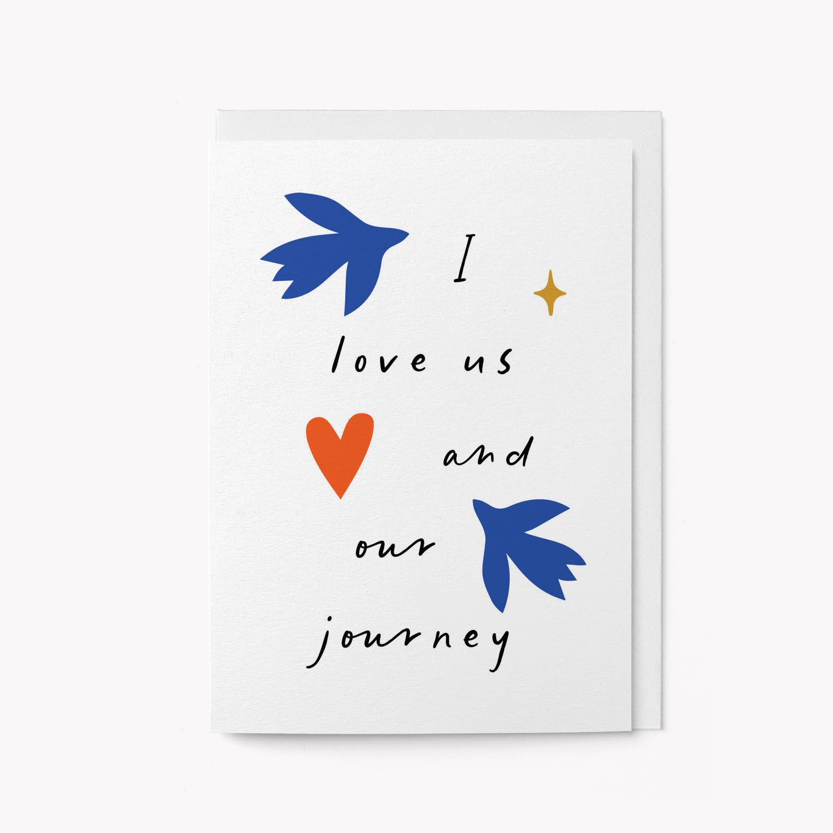 I LOVE US... | CARD BY GRAPHIC FACTORY - OTHERLETTERS