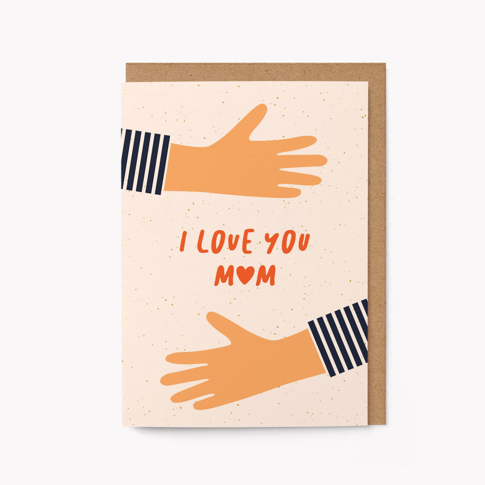 I LOVE YOU MUM (HANDS)| CARD BY GRAPHIC FACTORY - OTHERLETTERS