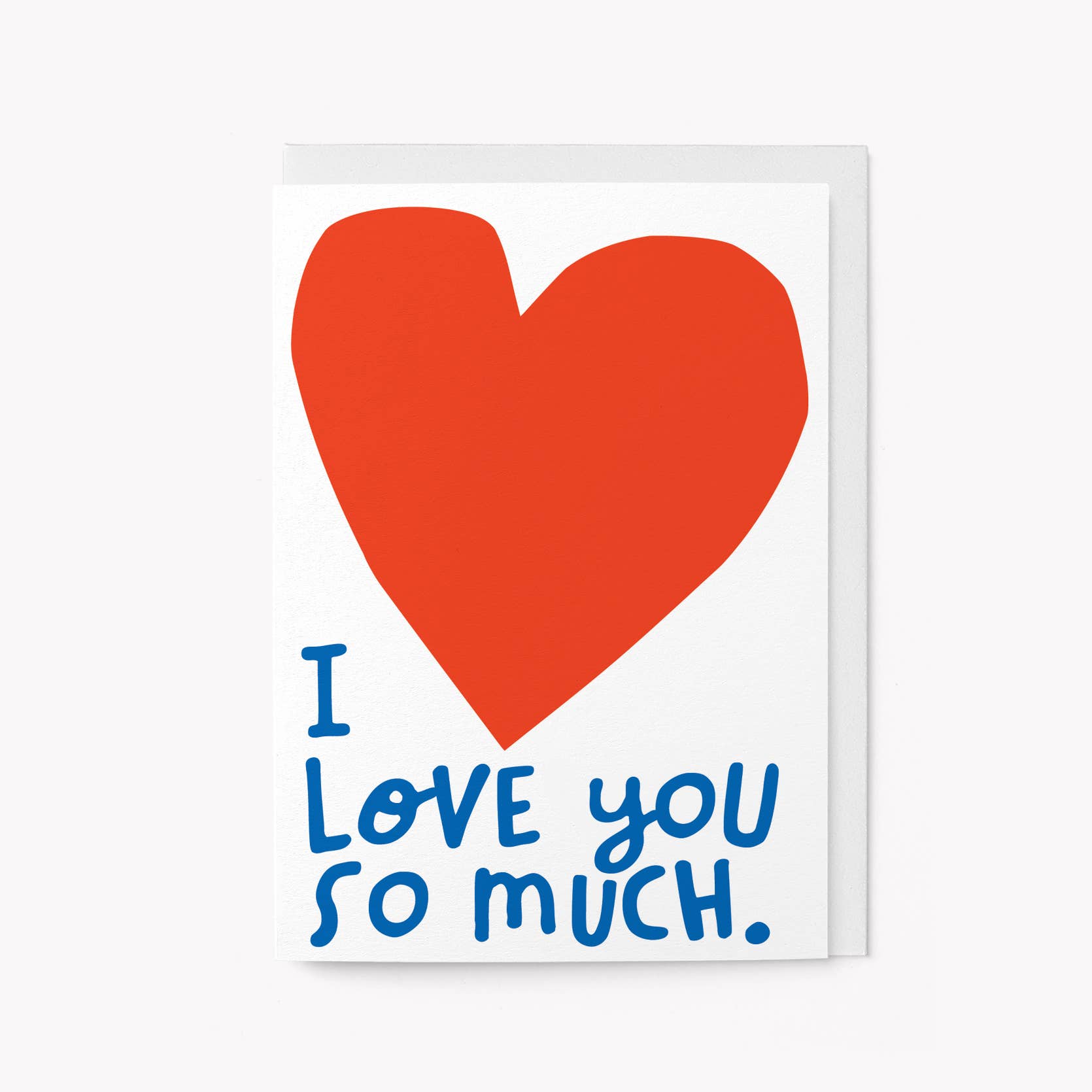 I LOVE YOU SO MUCH | CARD BY GRAPHIC FACTORY - OTHERLETTERS