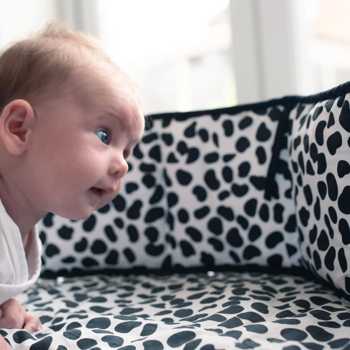 ANIMAL PRINT SENSORY STRIP - reversible newborn to 4 months and 5+ months | BY ETTA LOVES