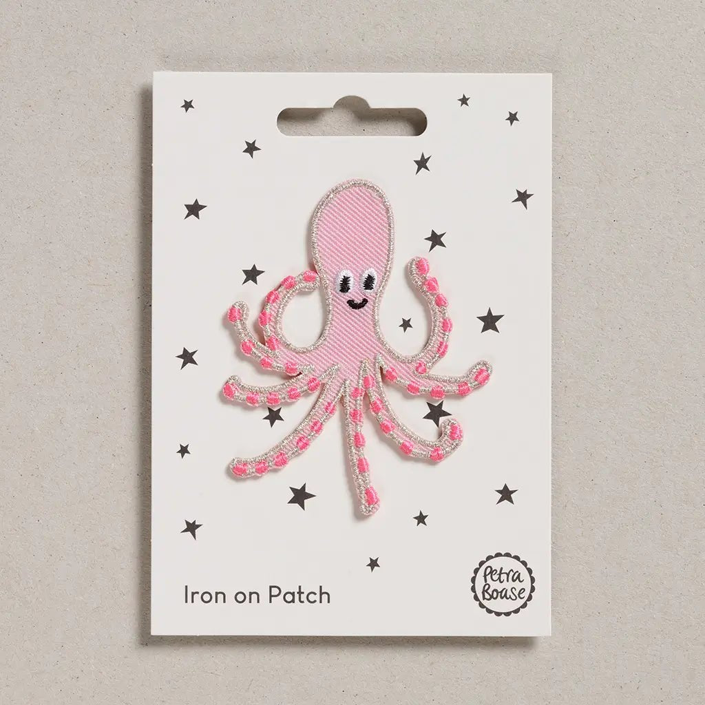 IRON ON PATCH | PINK OCTOPUS - OTHERLETTERS