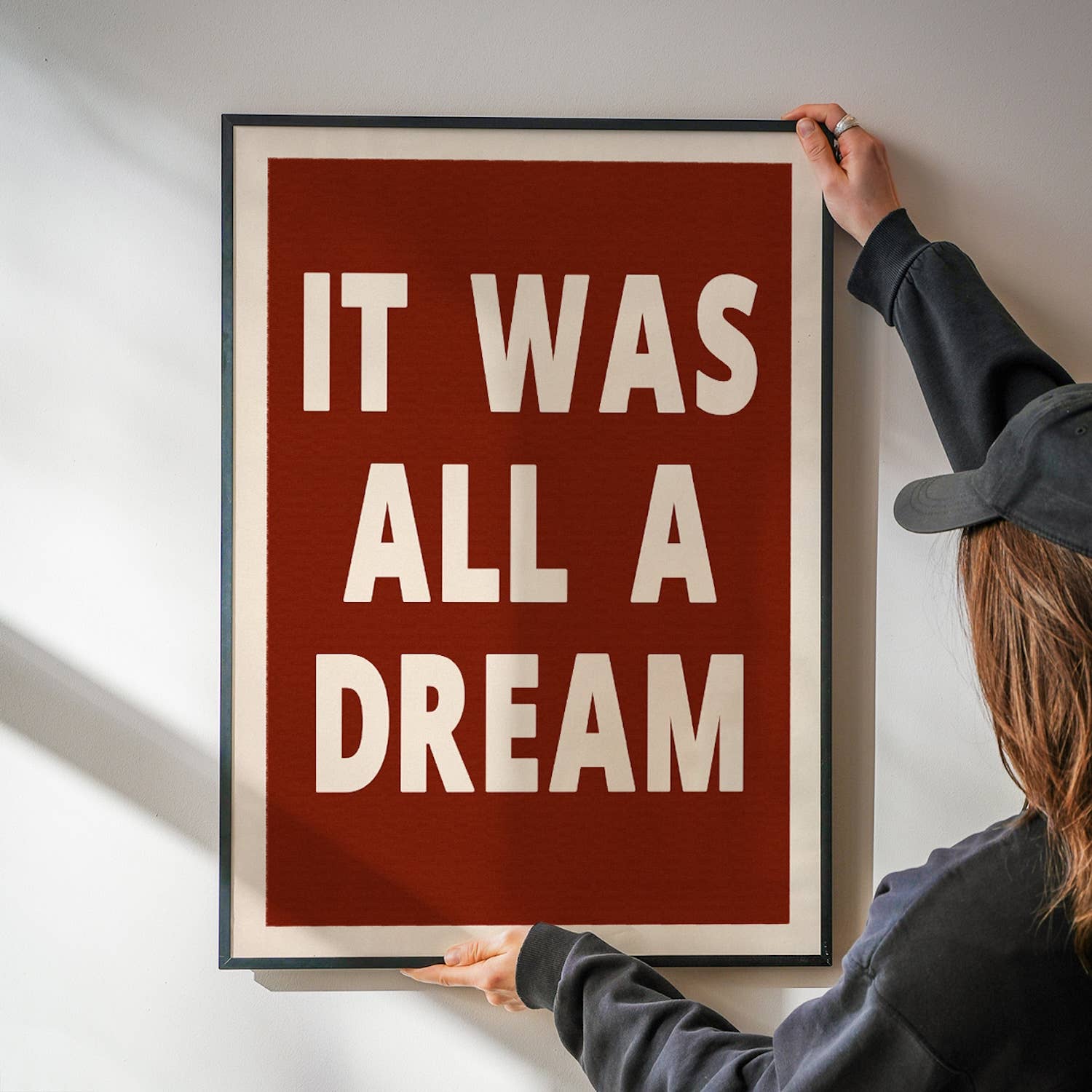 IT WAS ALL A DREAM A4 PRINT | FANCLUB PRINT - OTHERLETTERS