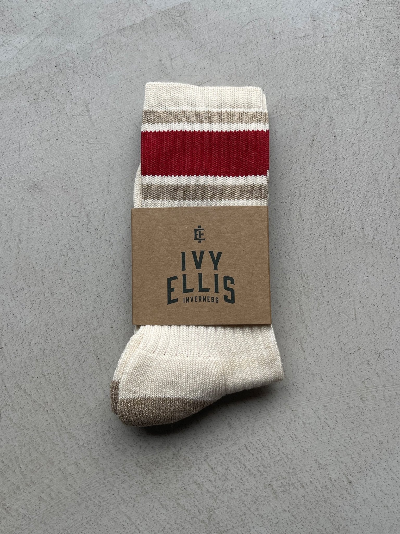 THE JOE MENS CREW LENGTH SOCKS BY IVY ELLIS - OTHERLETTERS