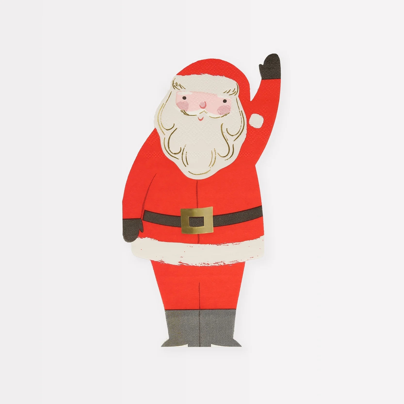 JOLLY CHRISTMAS SANTA NAPKINS - OTHERLETTERS