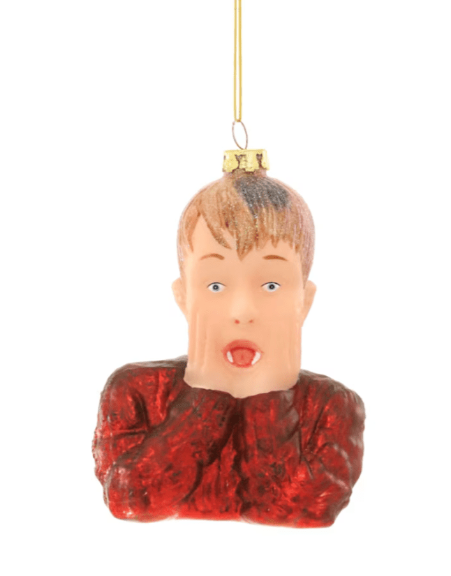 KEVIN MCCALLISTER GLASS TREE DECORATION - OTHERLETTERS
