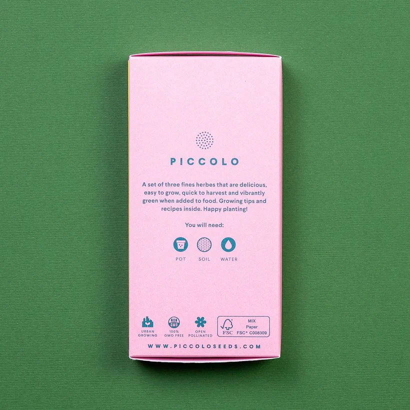 KITCHEN HERBS SEED SET - OTHERLETTERS