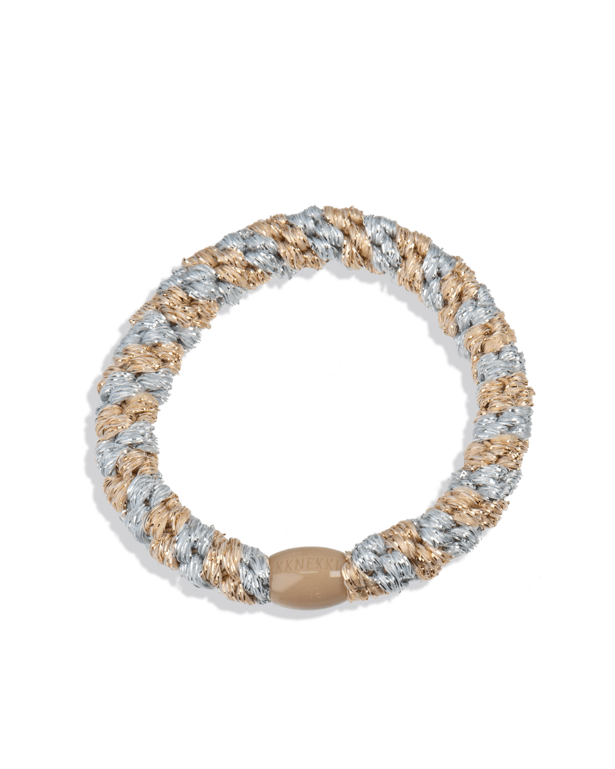 KKNEKKI HAIRBAND | SILVER BEIGE GLITTER - OTHERLETTERS