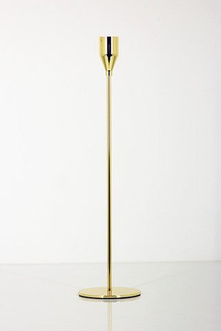 LARGE GOLD SLENDER CANDLE STICK - OTHERLETTERS